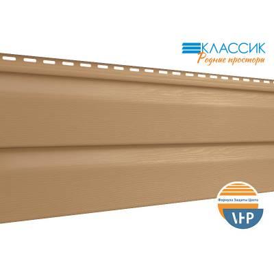 Сайдинг Ю-Пласт Корабельный брус, Льняной